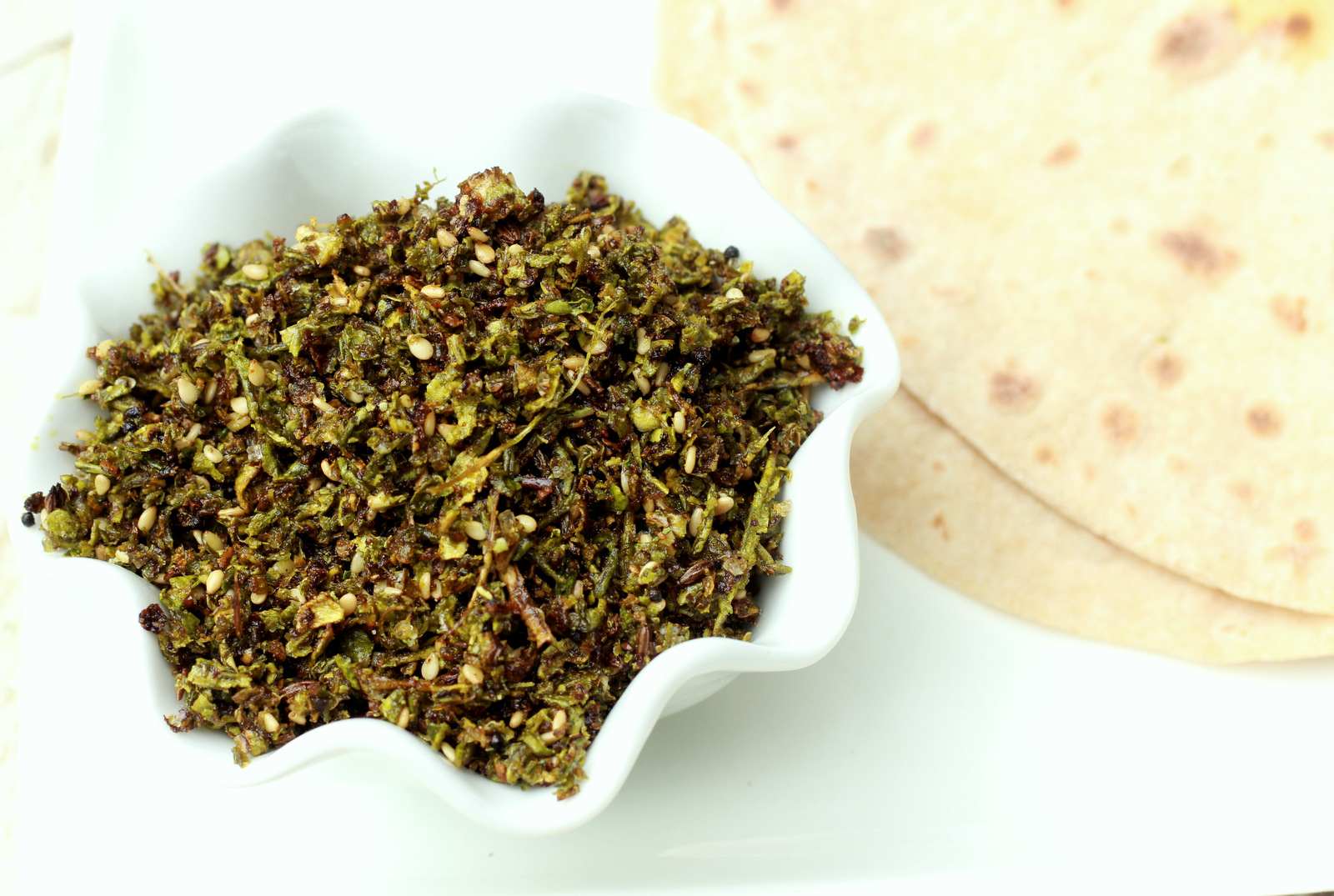 Ridge Gourd Peel Chutney Recipe