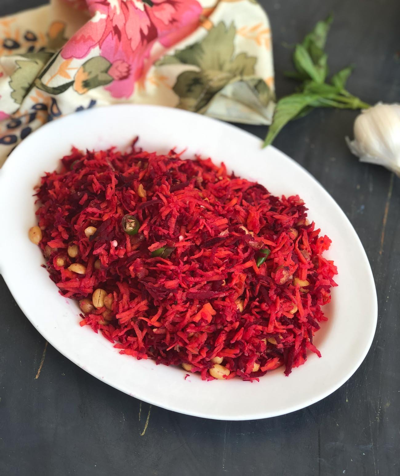 Beetroot Gajar Mooli Salad Recipe - Radish & Beetroot Salad