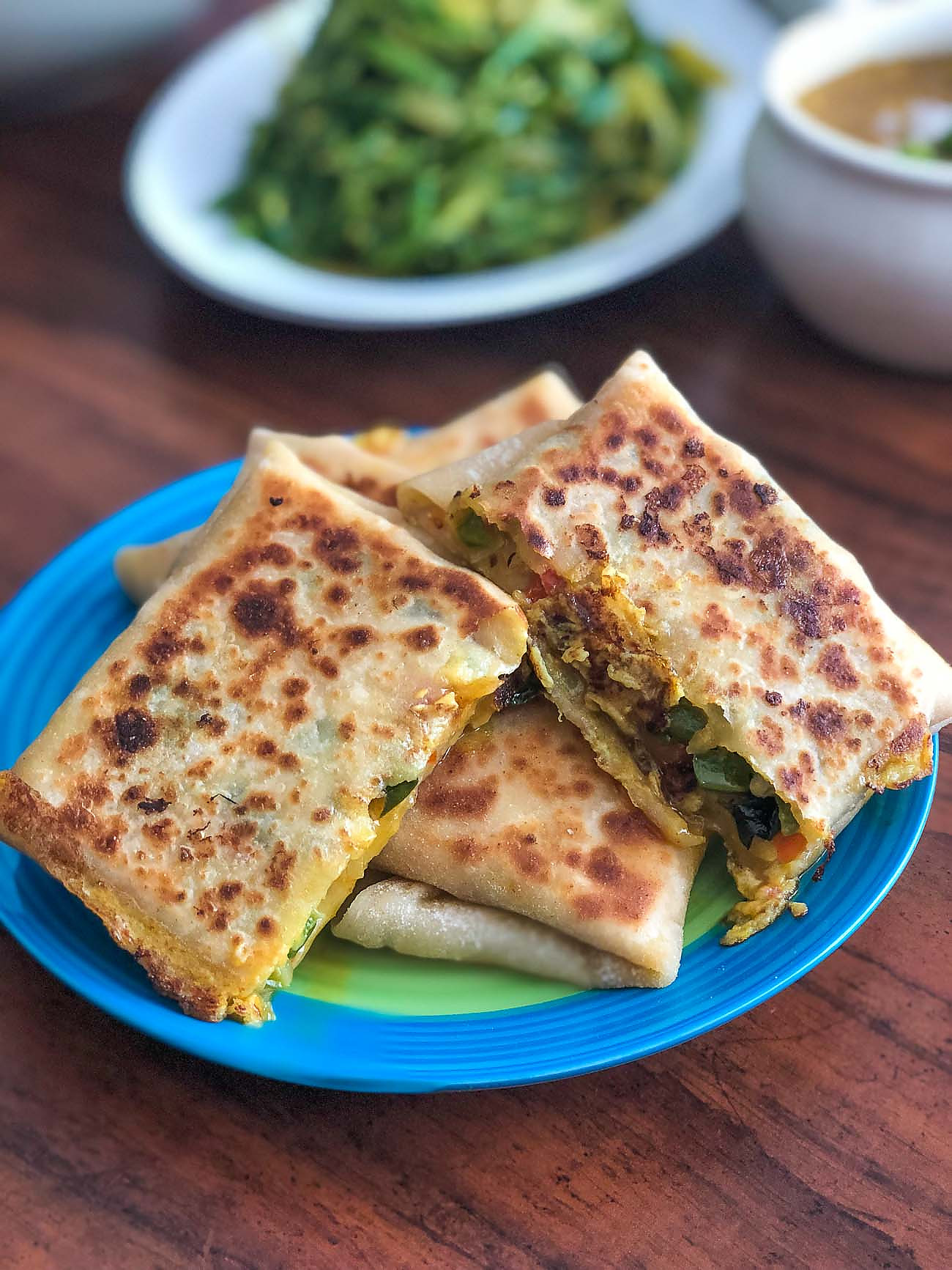 Ceylon Egg Parotta Recipe