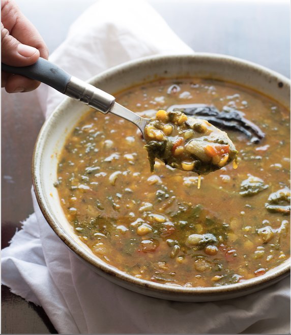 Palak Chana Dal Recipe - Healthy Spinach Gram Dal Recipe