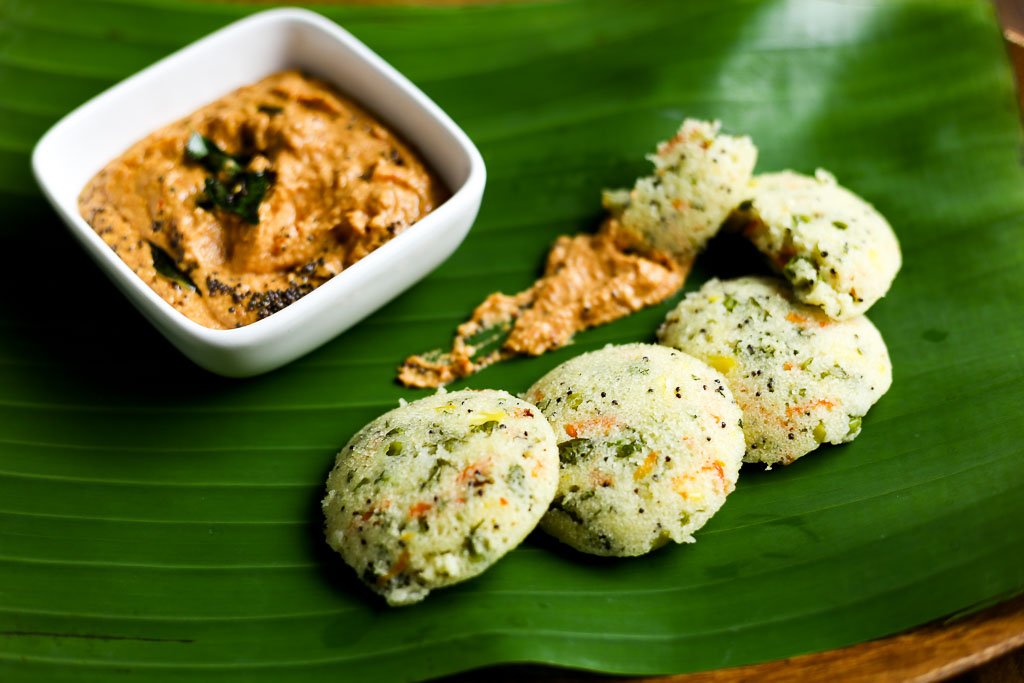 Veggie Rava Idli Recipe- Healthy Breakfast Idli