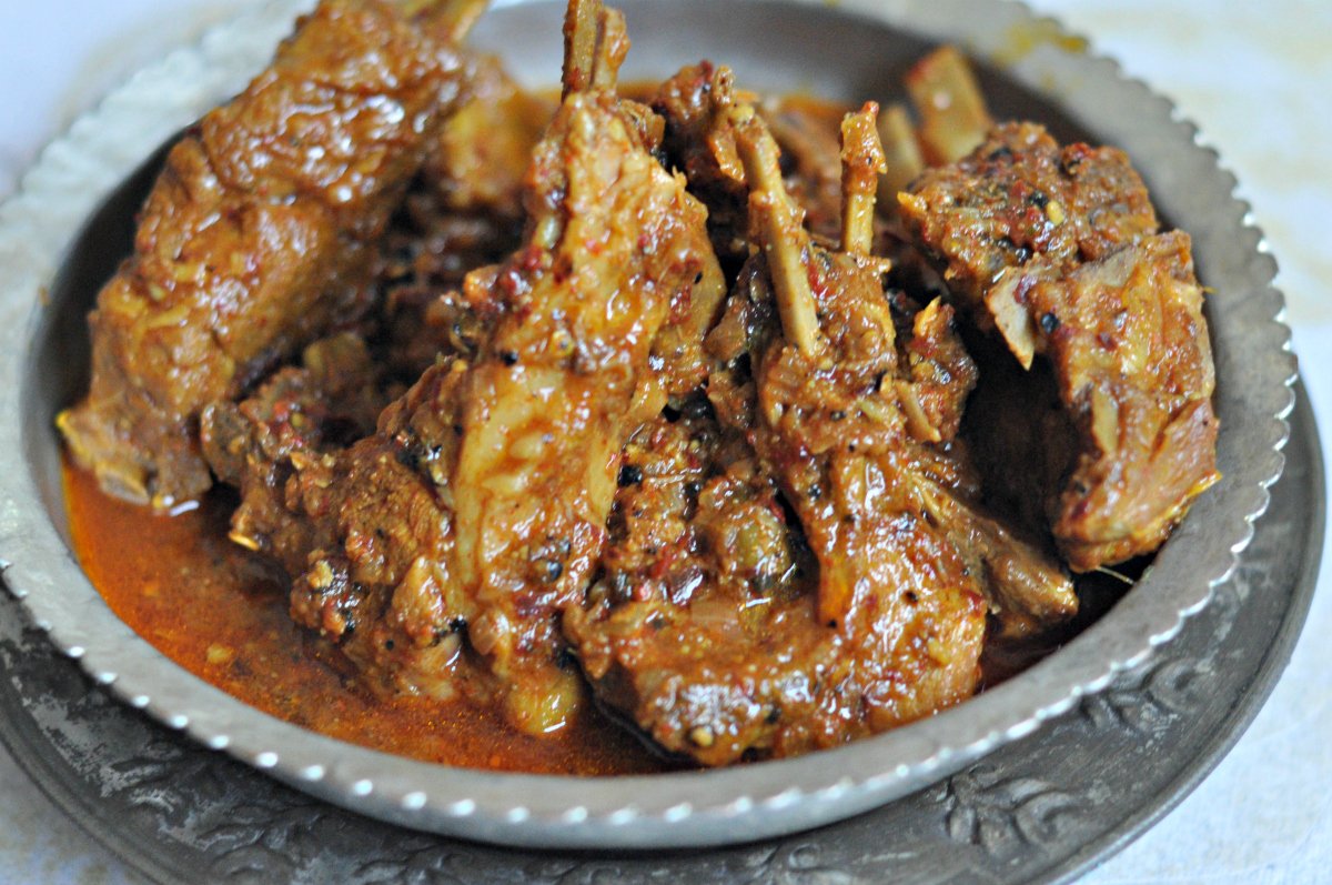Mamsaam Chops Recipe (Lamb Chops in Black Pepper Gravy)