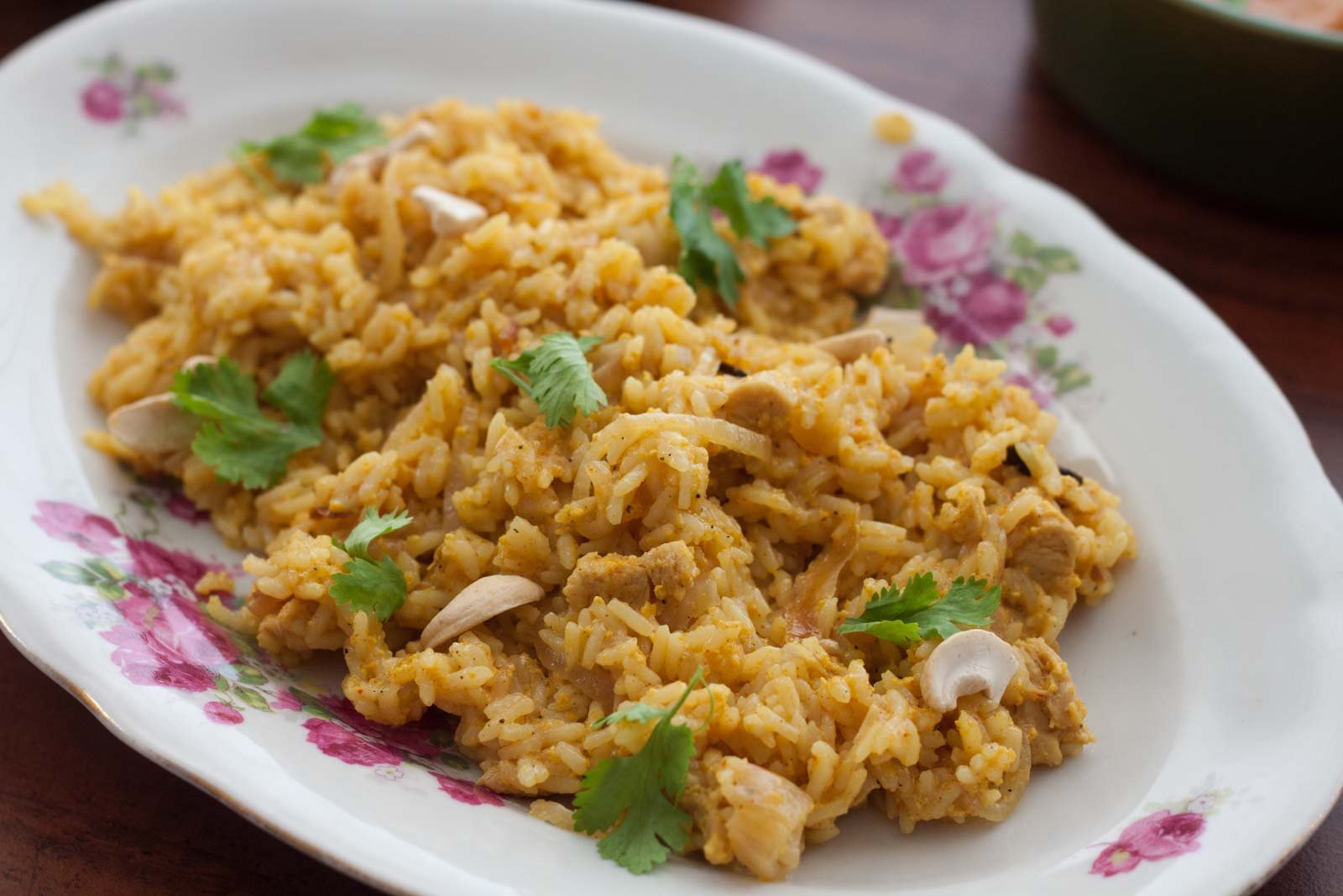 Kashmiri Style Chicken Pulao Recipe