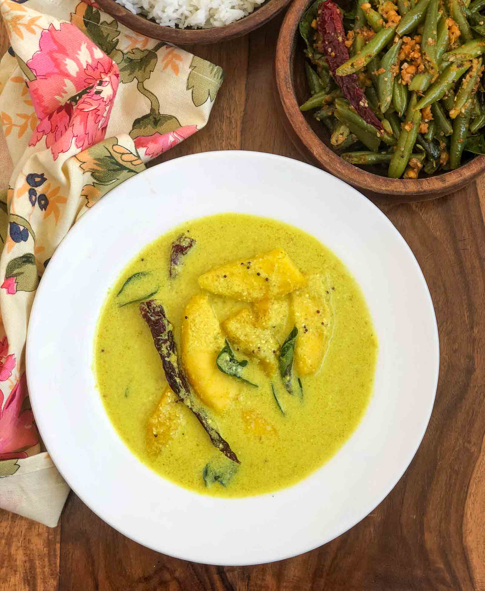 Mambazha Mor Kuzhambu Recipe - Ripe Mango Mor Kuzhambu